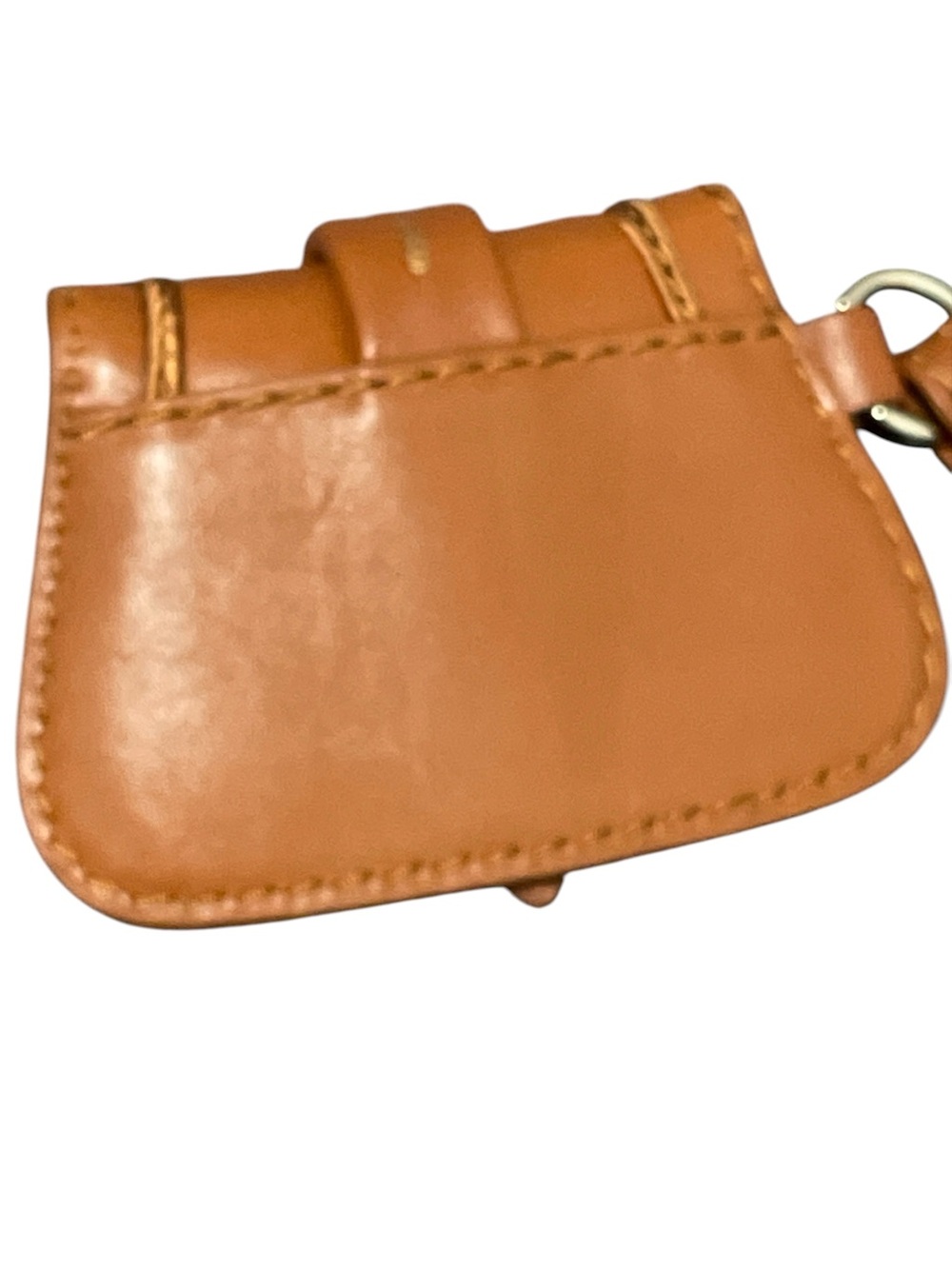 Vintage Lancel Key Ring Leather Pouch Leather - Picture 3 of 6